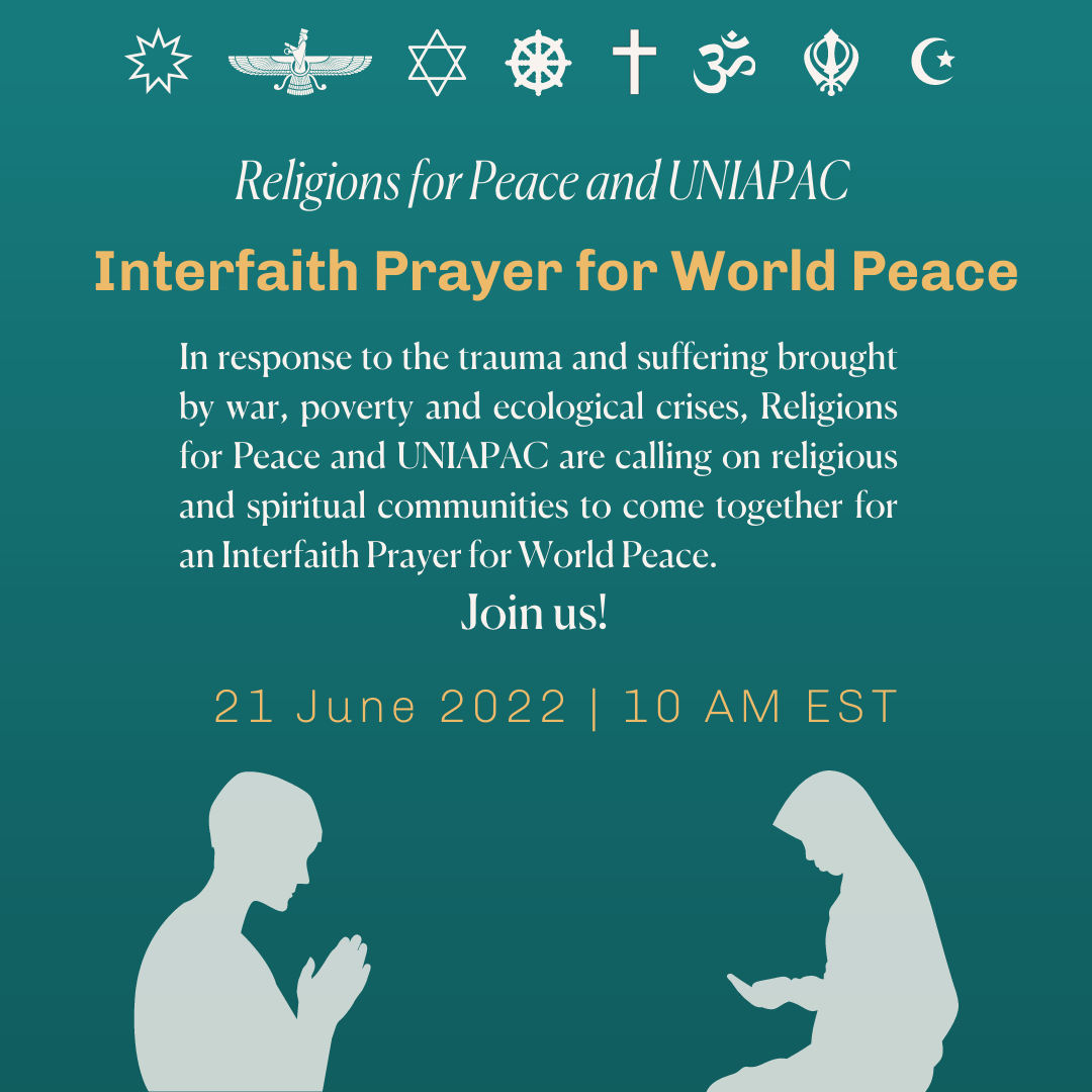 Interfaith Prayer For World Peace Religions For Peace